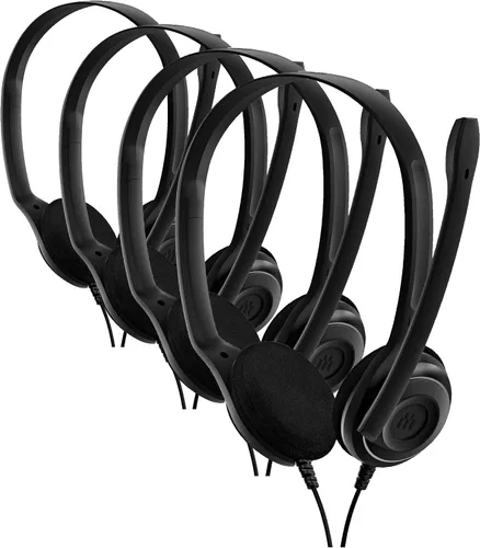 Vista 9 de Sennheiser PC 8 USB - Auriculares estéreo USB para PC y MAC con control de volumen y silencio en línea, color negro