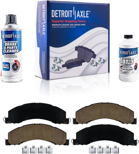 Vista 147 de Detroit Axle - Pastillas de freno para Avalanche Express Suburban Savana Yukon XL 1500 Chevy Tahoe GMC Cadillac Escalade, Pastillas de freno
