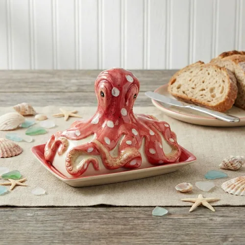 Vista 2 de Plato de mantequilla de pulpo