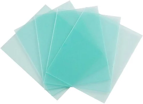 Vista 5 de 10-PACK Repuesto de lente protectora de soldadura de 3.5 x 3.75 pulgadas (90mm x 95mm) Lente de cubierta transparente
