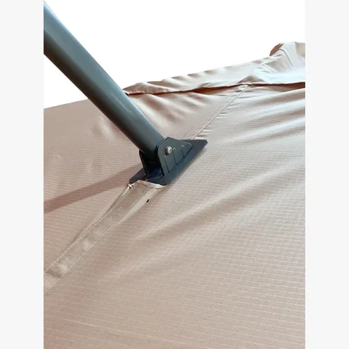 Vista 7 de Garden Winds Cubierta superior de repuesto compatible con paraguas Seglaro - RipLock 350 Beige