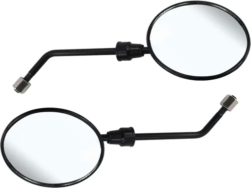 Vista 5 de PRO BAT Espejos retrovisores GY6 de 0.315 in/0.31 pulgadas, ajuste de 360° para GY6 50cc 150cc 250cc motor motocicleta ciclomotor ATV Quad 4 ruedas