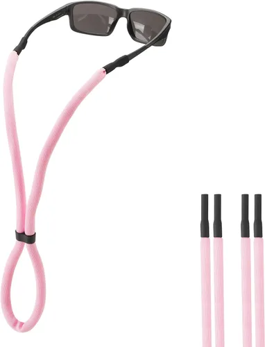 Vista 15 de Soporte para correa de lentes de sol para flotar, cordón ajustable para correa de lentes para hombres y mujeres, soporte para correa de gafas