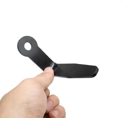 Vista 6 de Herramienta neumática "L" en forma de gancho de viga (aluminio) para pistolas de clavos con montaje de aire NPT de 3/8" (tamaño completo)