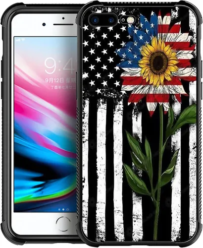 Vista 57 de Funda compatible con iPhone X/XS, diseño de bandera estadounidense de béisbol, TPU suave, a prueba de golpes, de vidrio templado, para iPhone X/XS