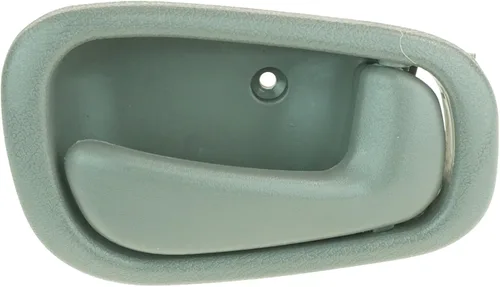 Vista 127 de TRQ Manija de puerta interior delantera izquierda cromada y negra para el lado del conductor compatible con Ford F-150 2012-2014
