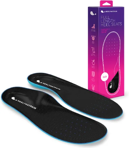 Vista 6 de Heel That Pain Plantillas Seats de suela de arco alto para fascitis plantar, espolones de talón y dolor de talón con tecnología Fascia-Bar