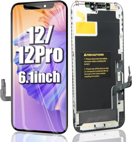 Vista 19 de EFAITHFIX para iPhone 11 Reemplazo de pantalla COF de 6.1 pulgadas, marco de pantalla LCD, ensamblaje de pantalla táctil 3D, digitalizador