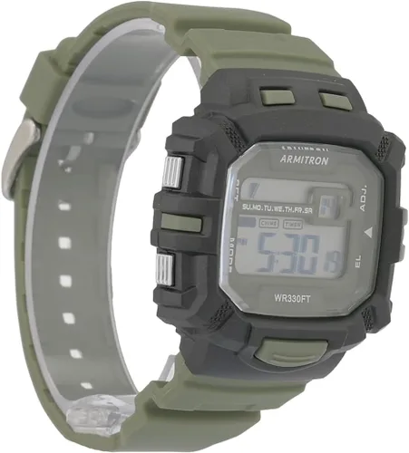 Vista 3 de Armitron Sport Men's Digital Chronograph Resin Strap Watch, 408244
