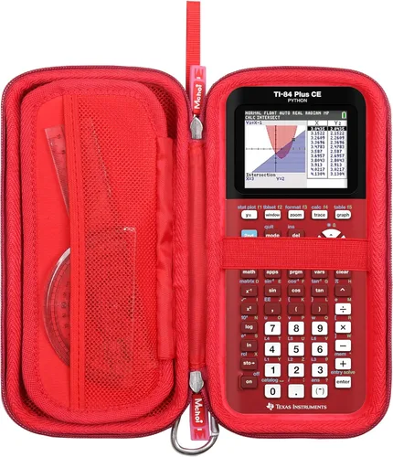 Vista 11 de Mchoi Estuche rígido adecuado para calculadora gráfica Texas Instruments TI-84 Plus CE/TI-83 Plus/TI-84 Plus CE/TI-83 Plus/Casio fx-9750GIII