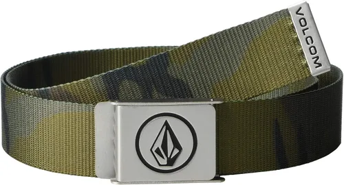 Vista 3 de Volcom Cinturón circular para hombre Gris
