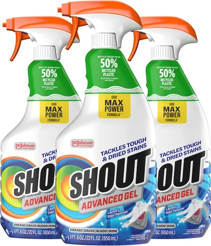 Vista 10 de Shout Advanced Gel removedor de manchas en aerosol para lavandería, 22