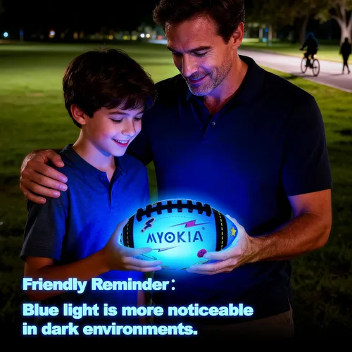 Vista 9 de Balón de fútbol que brilla en la oscuridad, regalo de cumpleaños para niños y adolescentes de 3-15+, RGB recargable, bola que brilla en la oscuridad