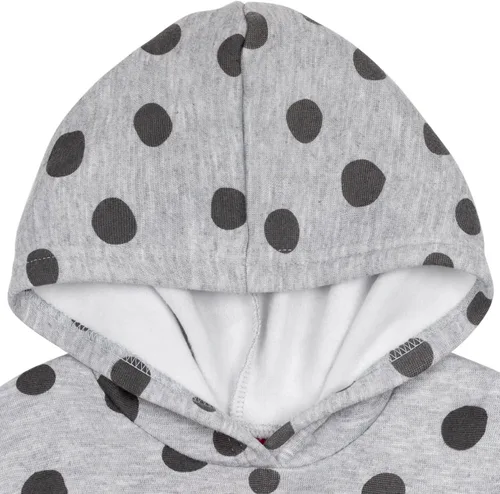 Vista 3 de Disney Minnie Mouse - Sudadera con capucha de forro polar para niñas pequeñas