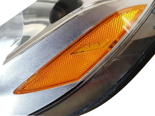 Vista 4 de Faro delantero de repuesto cromado para el lado izquierdo del conductor montaje completo para Mercedes-Benz Sprinter Freightliner Sprinter Lado