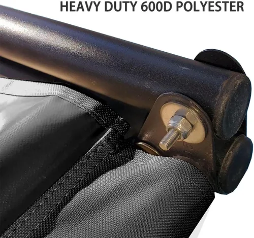 Vista 3 de J&C Funda de repuesto para asiento de columpio de patio, 600D, resistente, soporte de asiento de columpio para exteriores, impermeable, resistente a