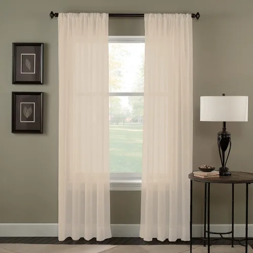 Vista 5 de Curtainworks Trinity Crinkle, cortinas de gasa