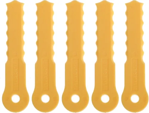 Vista 4 de 30 cuchillas de repuesto para Weed Warrior Push-N-Load 3 Blade Trimmer Head para Pivotrim Hybrid 2-N-1 Head