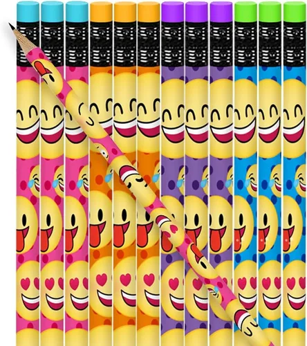 Vista 7 de ArtCreativity Lápices de billetes de $100 - Juego de 24 divertidos lápices de dinero con borradores, recuerdos de fiesta de cumpleaños, rellenos
