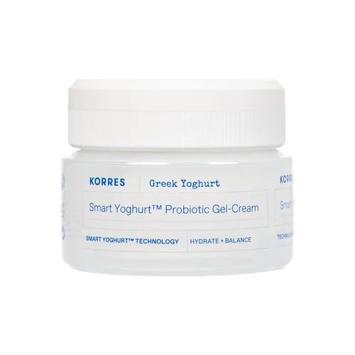 Vista 9 de KORRES Greek Yoghurt Wide Awake Eye Gel Serum con ácido hialurónico y cafeína para ojeras y ojos hinchados, Roller Ball, iluminador e hidratante
