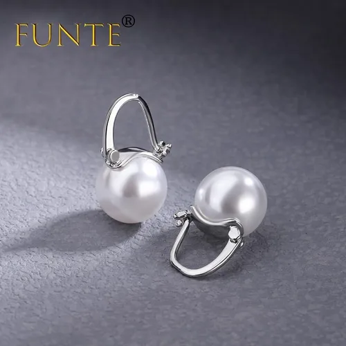 Vista 8 de 3 pares de aretes de perlas para mujer, aretes de perlas de oro, aretes de perlas, aretes colgantes de perlas de plata de ley S925 con poste