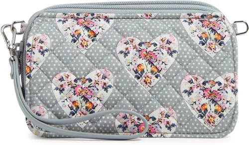 Vista 11 de Vera Bradley - Bolso cruzado de algodón todo en uno con protección RFID para mujer Amatista Plaid - Algodón Reciclado