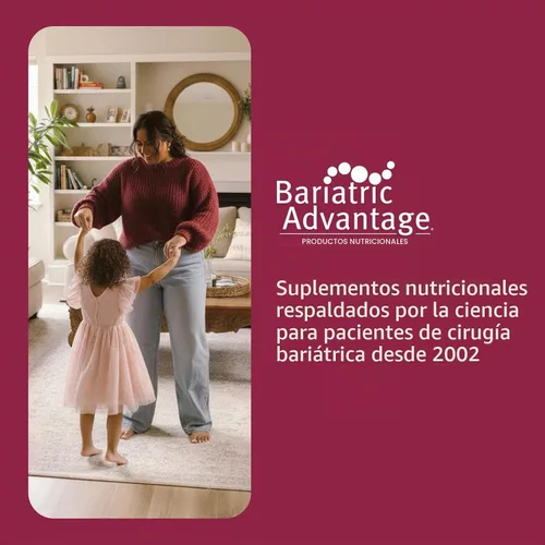 Vista 7 de Bariatric Advantage Hierro 18 mg con Vitamina C, Fresa, 30 Tabletas