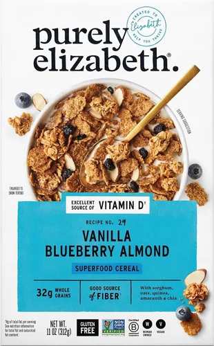 Vista 7 de Purely Elizabeth Cereal Chocolate Almond 11 OZ