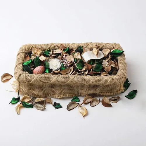 Vista 6 de Bolsas de popurrí blancas, relleno decorativo con aroma a jazmín, 8.4 onzas Jardín de abril