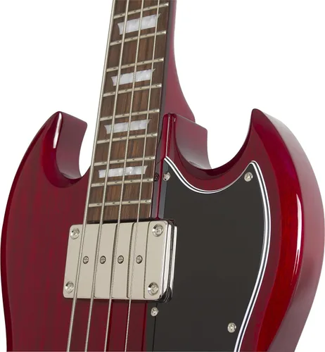 Vista 4 de Epiphone EB3 Bajo Eléctrico, cereza