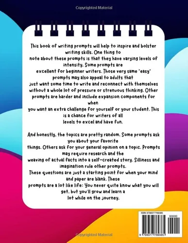 Vista 2 de Creative Writing for Kids (Over 100 Writing Prompts) Writing Exercises for Kids