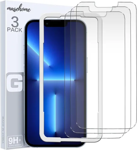 Vista 10 de Protector de pantalla de vidrio templado para iPhone 12 Pro Max (paquete de 3)