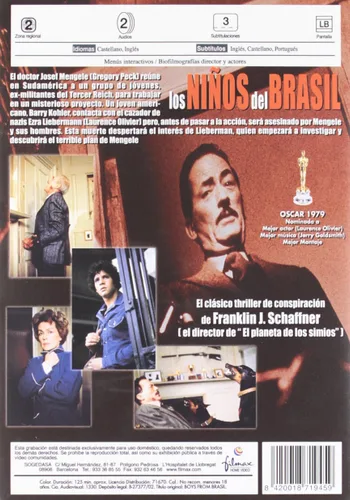 Vista 2 de Los Niños Del Brasil Import espagnol
