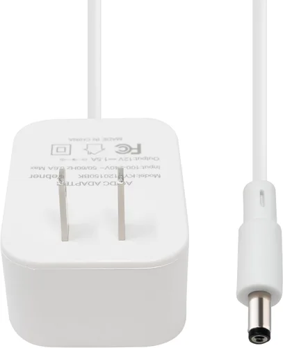 Vista 5 de Adaptador de corriente de 15 W compatible con Amazon Echo Spot, Echo Dot (3ª, 4ª y 5ª generación), Amazon Echo Pop, Amazon Echo Pop Kids (6 pies)