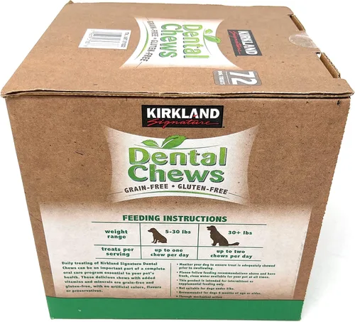 Vista 3 de Kirkland Signature Masticables Dentales, 72