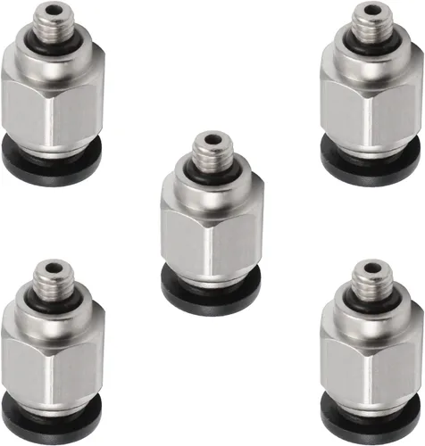 Vista 14 de Othmro 1 unids cilindro de aire varilla horquilla extremo 3.819 in longitud M20x1.5 rosca hembra conector Y