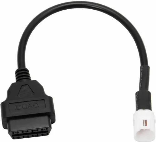 Vista 11 de Adaptador de Cable de Diagnóstico de 16 Pines a 6 Pines OBD2 OBDII para Motocicleta Compatible con Husqvarna