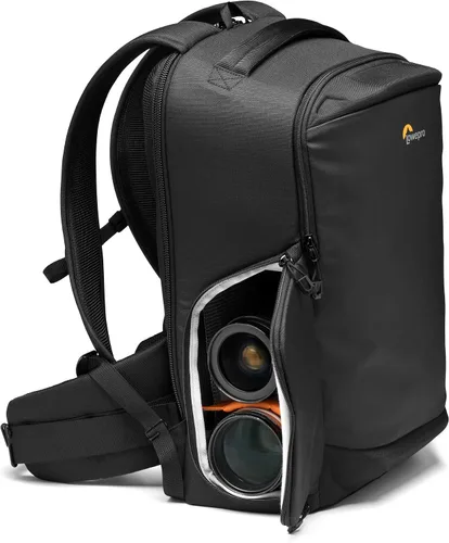 Vista 11 de Lowepro Flipside BP 400 AW III - Mochila para cámara réflex digital y sin espejo, color negro, con acceso trasero, con acceso lateral, con divisores