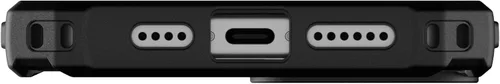 Vista 9 de URBAN ARMOR GEAR UAG - Funda compatible con iPhone 15 Plus de 6.7 pulgadas, Pathfinder transparente ceniza/negro, imán integrado compatible