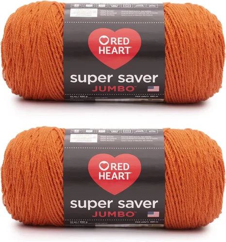 Vista 95 de Red Heart Super Saver Jumbo Ovillo de lana, Amatista