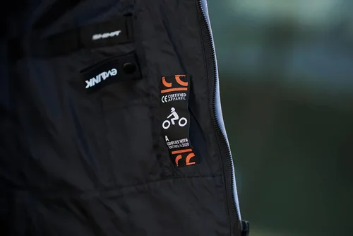 Vista 5 de SHIMA OPENAIR - Chaqueta de moto para hombre - Ligera, transpirable, de verano, de malla, para ciudad, para ciclista Negro