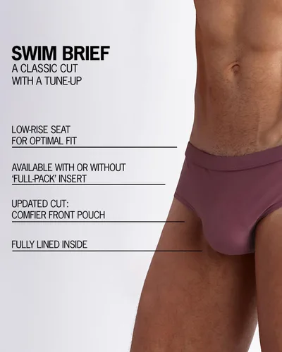 Vista 3 de Bang Men's Swimwear - Swim Brief - Premium Swimsuit wRemovable Pouch