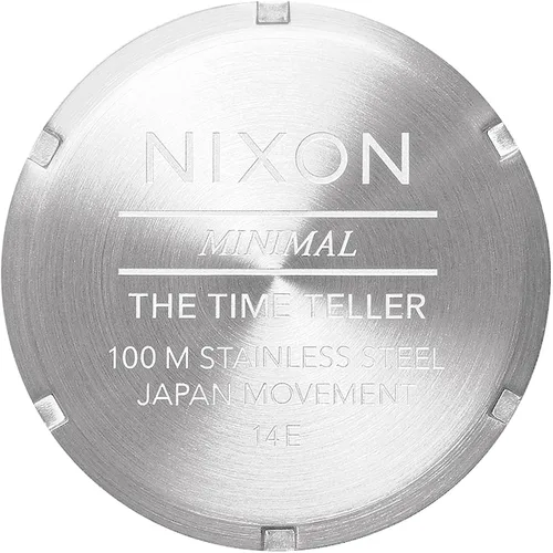 Vista 4 de Nixon Time Teller A045. Reloj resistente al agua - 100 metros (reloj de acero inoxidable de 1.457 pulgadas 37 mm)