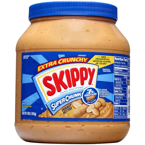 Vista 10 de Skippy Mantequilla de maní natural, 1/3 menos sodio y azúcar, 15 oz