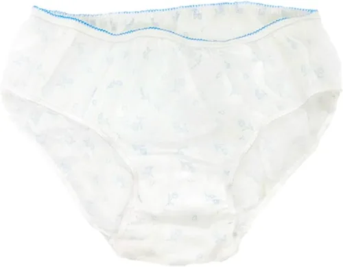Vista 4 de STARLY 15 unids/30 unids ropa interior no tejida para mujer bragas de papel prácticas bikini calzoncillos para viajes hotel spa 15pk