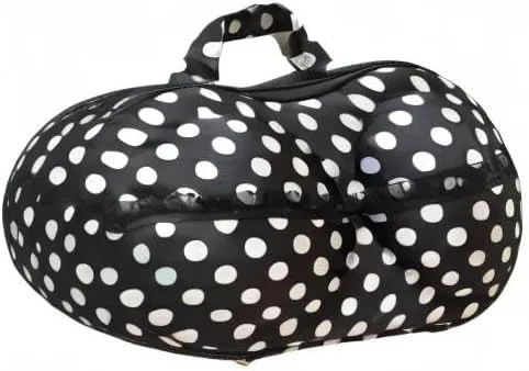 Vista 7 de Bolsa de sujetador portátil con estuche de sujetador de red organizador de sujetador para viajes (patrón 6)