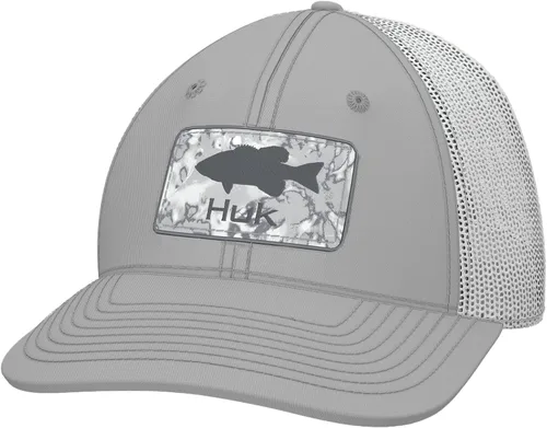 Vista 23 de HUK - Gorra de camionero de malla para hombre con cierre a presión Gorra de pesca antirreflectante