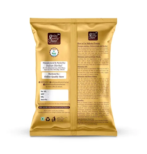 Vista 8 de Online Quality Store Amla Reetha Shikakai, Bhringraj e Hibiscus en polvo para cabello (paquete de 8.82 oz)