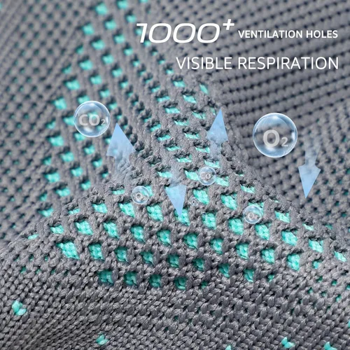 Vista 6 de STQ - Tenis para correr transpirables con cámara de aire para mujer