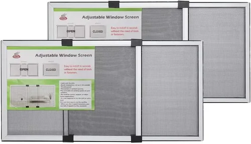 Vista 7 de FLYZZZ - Protector ajustable, deslizable y expansible para ventanas con marco de aluminio con dos modos de colocación, horizontal